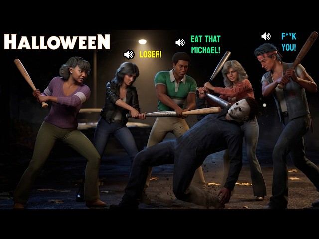 HALLOWEEN MOMENTS #6 - HALLOWEEN THE GAME FUNNY MOMENTS AND HIGHLIGHTS
