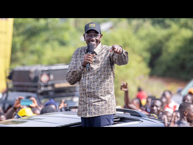 Live! President Ruto Presides Over ⁠Inspection of Panda Polis-Kampala-Bakoyot-Mabasi Road