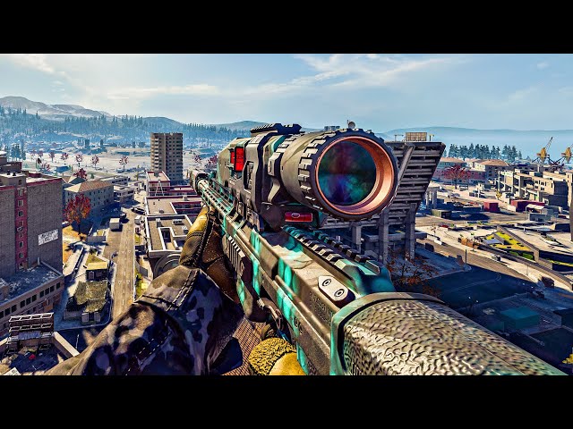 COD WARZONE BATTLE ROYALE VS RECON SNIPER GAMEPLAY! (NO COMMENTARY)