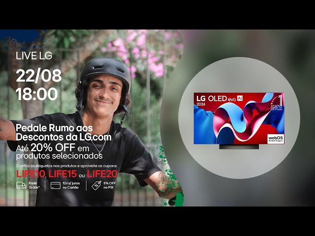 LG Live | Life's Good: Products with up to 20% off