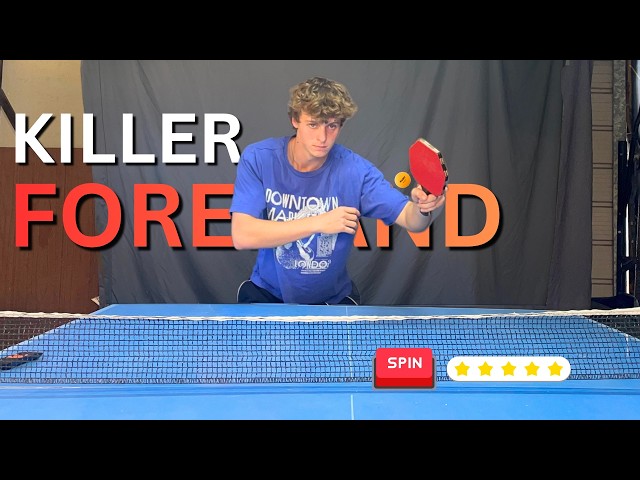 3 KILLER Forehand Shots For ALL Players | Loop, Drive, Smash Tutorial