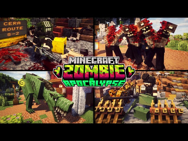 20 Mods That Turn Minecraft Into a Zombie Apocalypse!