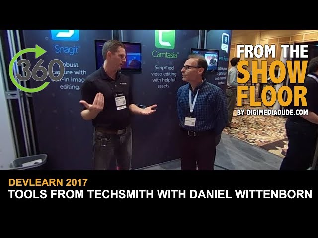 Interview with Daniel Wittenborn from Techsmith about E-Learning Tools @ DevLearn 2017