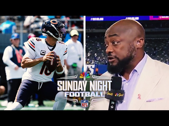Mike Tomlin: Caleb Williams was 'in command' for Bears | Sunday Night Football | NFL on NBC