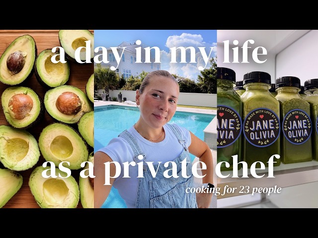 DAY IN MY LIFE AS A TRAVEL CHEF | florida vlog
