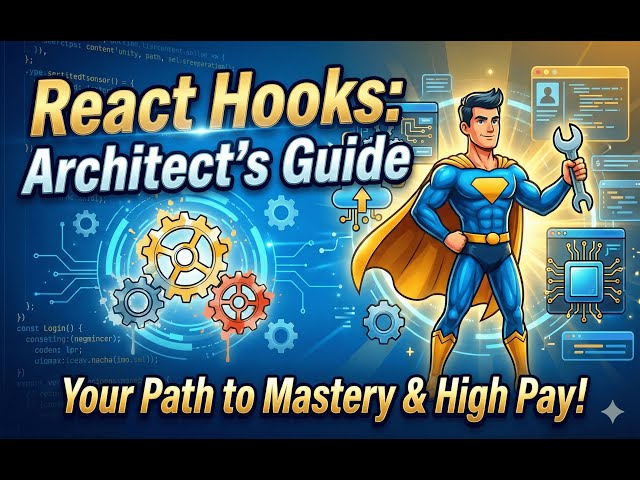 React Hooks Mastery: The Path from Junior Developer to High-Paid Architect!