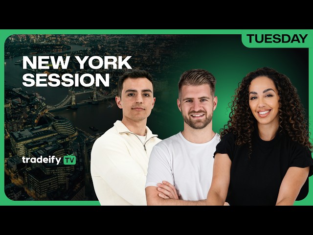 NEW YORK SESSION LIVE! | Tradeify TV | TUESDAY 10/13/26