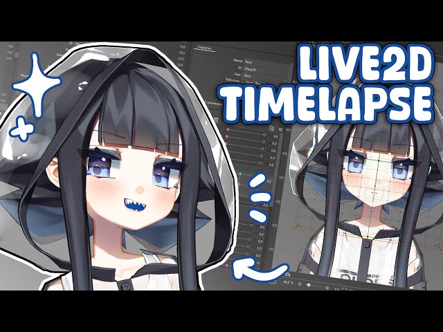 How I RIGGED my OWN Vtuber Model! (full process + timelapse)