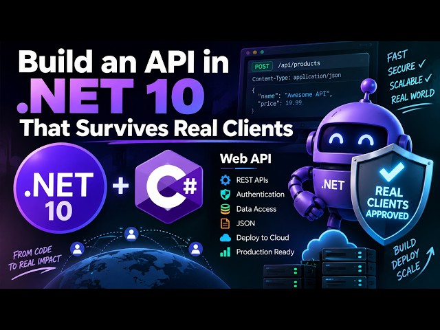 Build an API in .NET 10 That Survives Real Clients