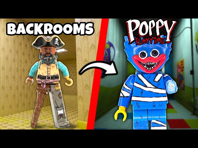 I built POPULAR HORROR GAME MONSTERS in LEGO…