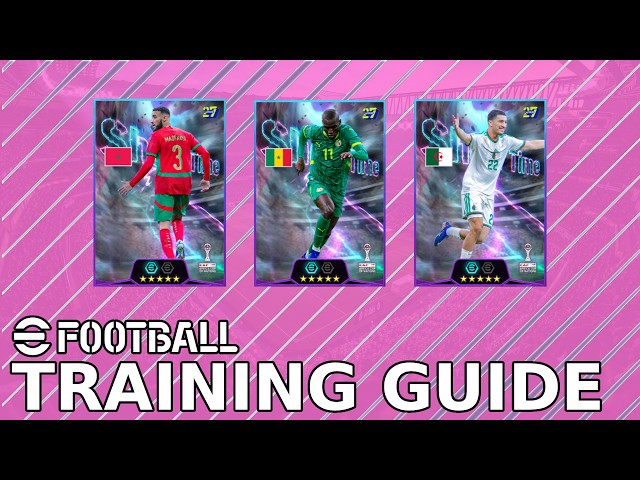 NEW AFCON PACK TRAINING GUIDE | eFOOTBALL REVIEW