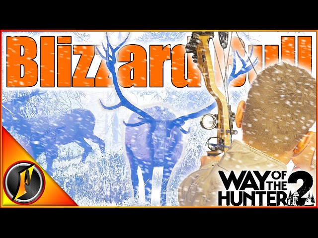 I BOW Hunted a GIANT 5 Star Elk in a BLIZZARD! | Way of the Hunter 2