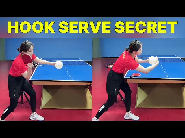 The Hook Serve's Greatest Secret: Serve Topspin & Backspin With The EXACT Same Motion