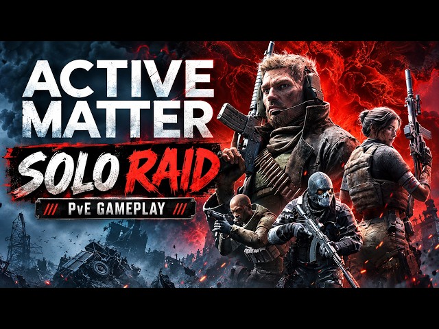 Active Matter Solo PvE Raid Gameplay – Is This the Next STALKER-Like?