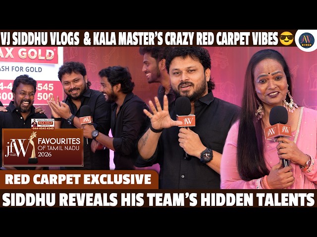 VJ Siddhu Team & Kala Master Open Up About Their Precious Memories & Future Dreams | JFW FOTN  2026