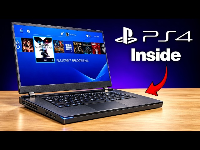 Я превратил PS4 в игровой ноутбук!