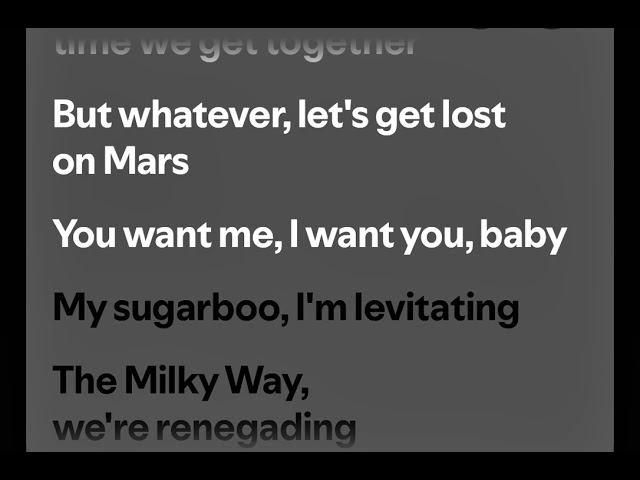 Levitating - Dua Lipa | Karaoke Song 