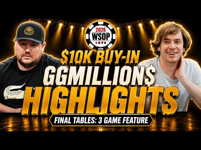 HIGHLIGHTS | $10,000 GGMillion$ High Roller | Final Table