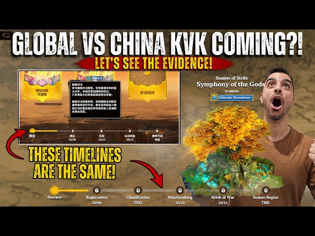 Are We Getting GLOBAL vs CHINA KvK? THERE ARE SIGNS! | Call of Dragons