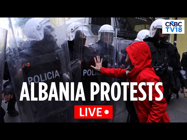 🔴Albania Protests LIVE: Anti-Government Protesters Clash With Police In Tirana | Edi Rama | N18G