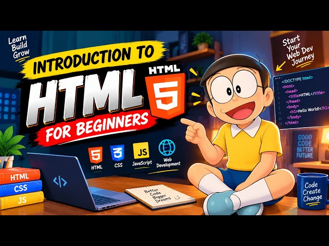 🚀 HTML Introduction for Beginners | Learn HTML from Scratch