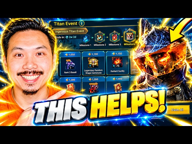 ALL TITAN EVENTS REVEALED! EVERYTHING JUST GOT EASIER! | RAID: SHADOW LEGENDS