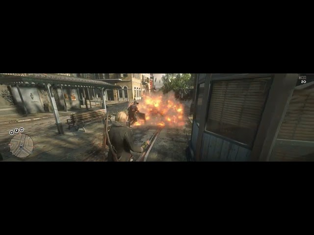 Red Dead Redemption 2 - RDR2 -Online: Posse Madness (4k, DQHD - ultrawide) - Gameplay
