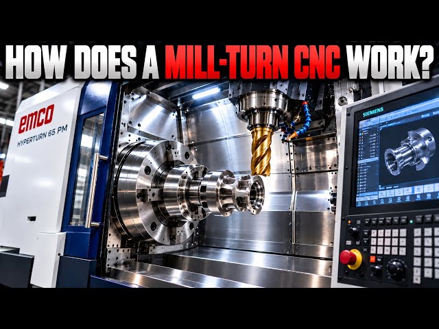 The Secret Behind Mill-Turn CNC Machines