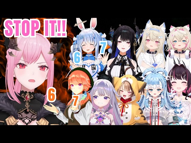 Mori Calliope 6 7 Meme Rage Compilation [Hololive]