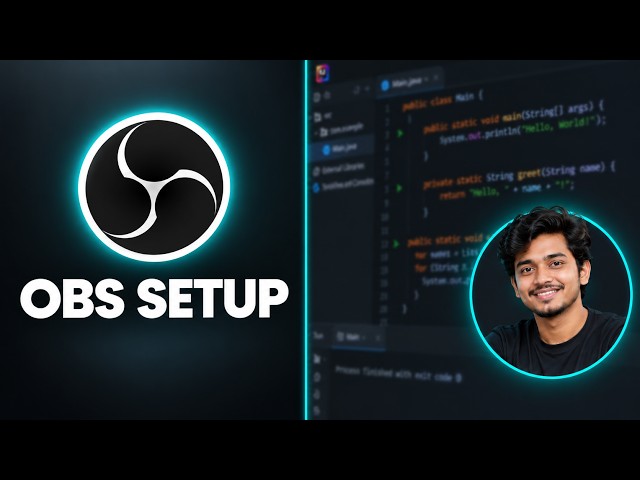 Best OBS Studio Settings for Recording Tech & Programming Tutorials