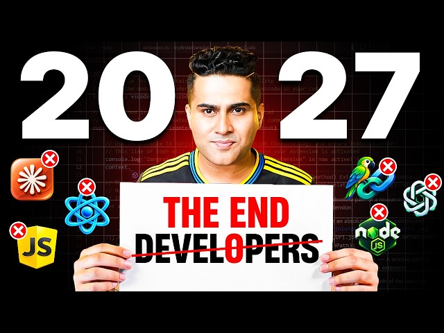 Web Development Has Changed in 2027 🔥 Full Stack + AI Roadmap