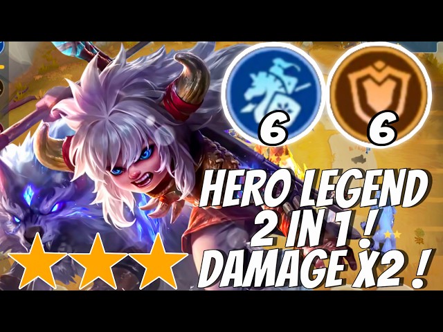 HERO LEGEND PALING GILA!! KETIKA 2 MENJADI 1!!