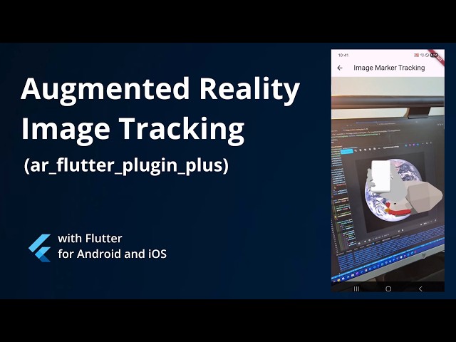 Augmented Reality Image Tracking with Flutter (for Android and iOS)