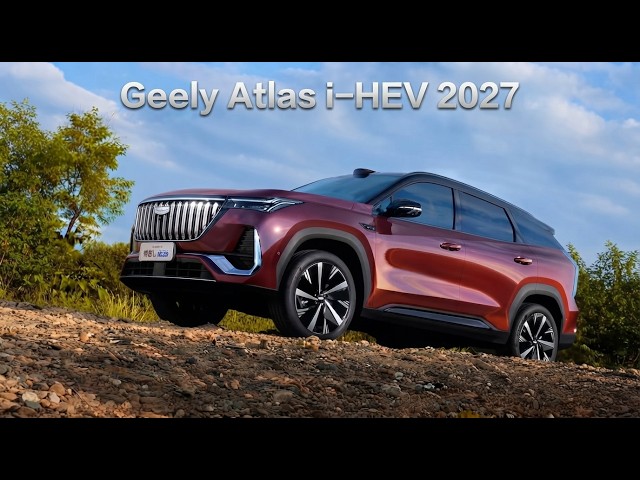 Geely Atlas i-HEV – 313 horsepower! And that's not even the most interesting part.