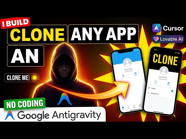 📱 How to Clone Any App Using AI | How to Copy Any App Without Coding (2026)