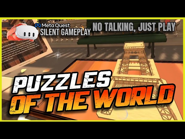 Puzzles of the World - First Minutes VR Gameplay (No Commentary) | Meta Quest 3