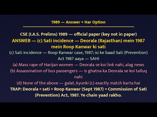 Indian Society (GS-1) - ALL PYQs 1979-2026 (35 Qs) + Mains | EXPLAIN + TRAP HISTORY | UPSC CSE
