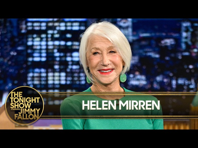 Helen Mirren Shows Off Her MobLand Irish Accent, Talks A Talent for Murder and Groundbreaker Award