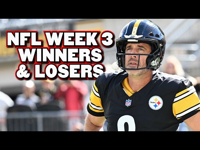 The Real Winners & Losers from NFL Week 3