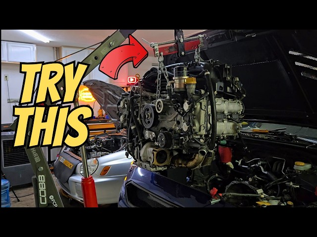 FA20 Engine Hoist Setup: How To Lift A Subaru Engine Perfectly Level