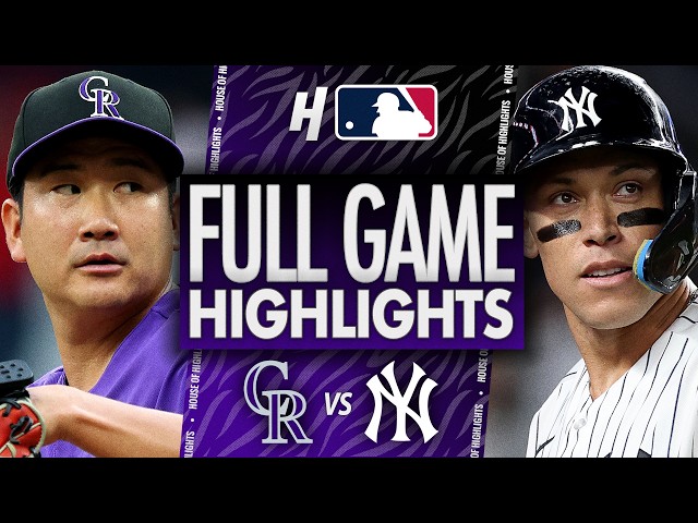 Colorado Rockies vs New York Yankees - FULL GAME HIGHLIGHTS 🔥 September 9, 2026 MLB Season