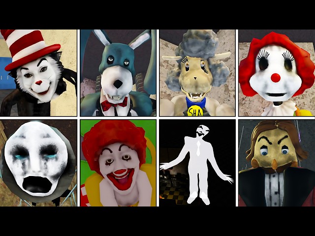 Scary and Run - ALL Jumpscares & Scary Moments | Roblox