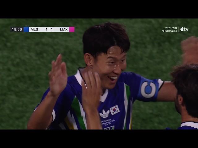 Captain Son Heung-Min Beautiful GOAL in MLS All-Star Debut!