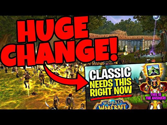 Blizzard Could Make A HUGE Change To Classic WoW (But Should They...?)