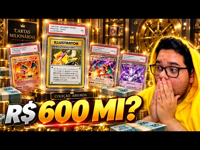 IS THIS POKÉMON CARD COLLECTION WORTH R$ 600 MILLION?!