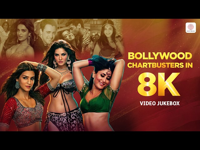 Bollywood Chartbusters in 8K | Shake Karaan, Beedi, Madamiyan, Laila | Best of Bollywood Dance Hits