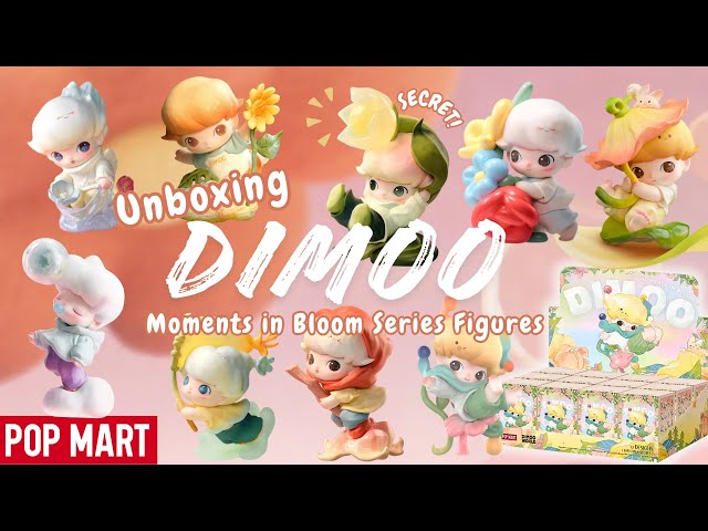 NEW Dimoo Moments in Bloom 🌸 Pop Mart Unboxing + Shaking Tips!