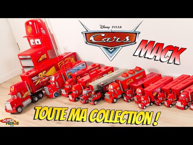 Disney Cars Mack Truck Huge Collection Toys Unboxing Lightning McQueen