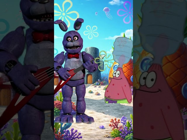 Disney Characters Turned Into ANIMATRONICS?! 😱 Mickey, Minnie, SpongeBob & Patrick | FNAF