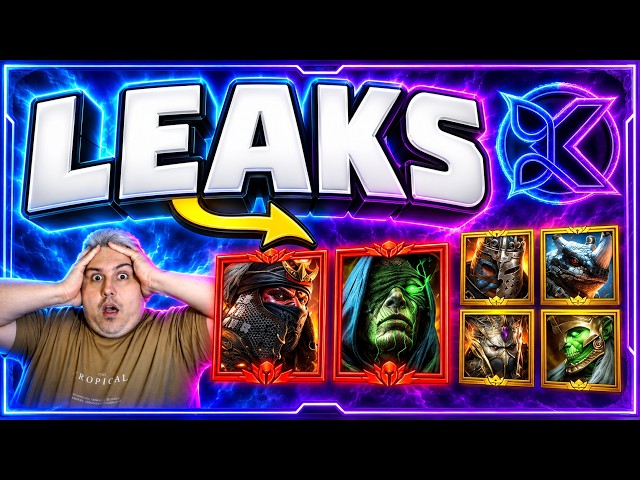 6 NEW CHAMPIONS LEAKED - CRAZY INFOS! | RAID: Shadow Legends